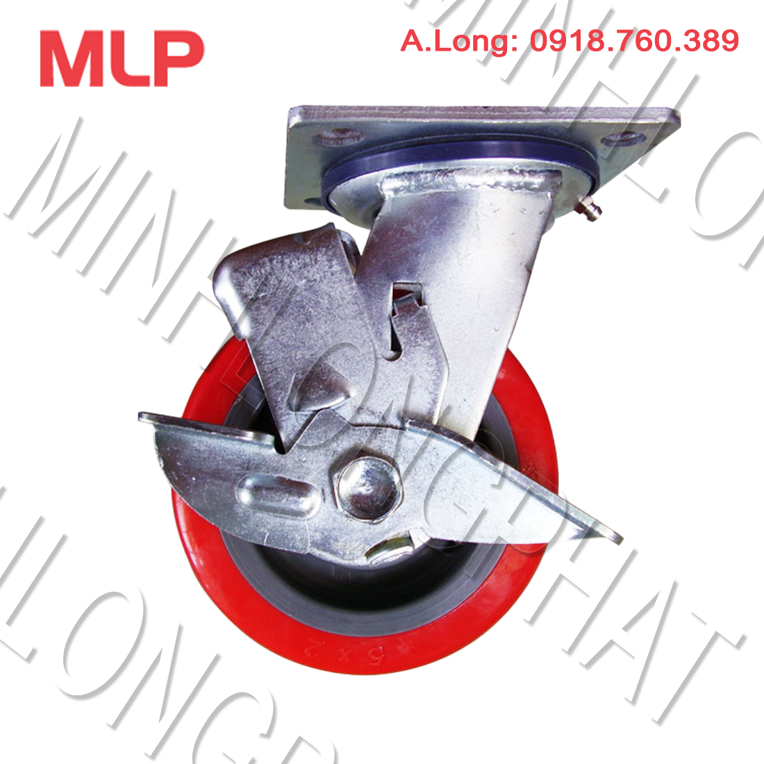 Bánh xe đẩy càng K TPU Xoay CT